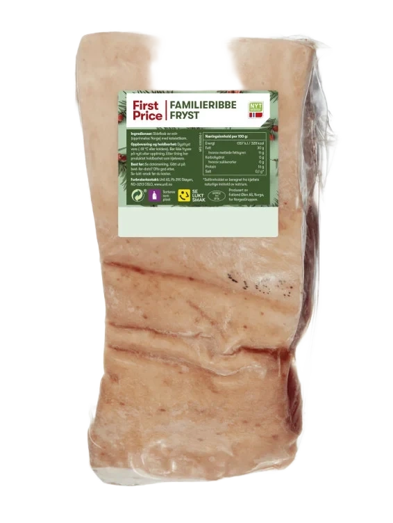 Svin Familieribbe Ca2,8kg First Price