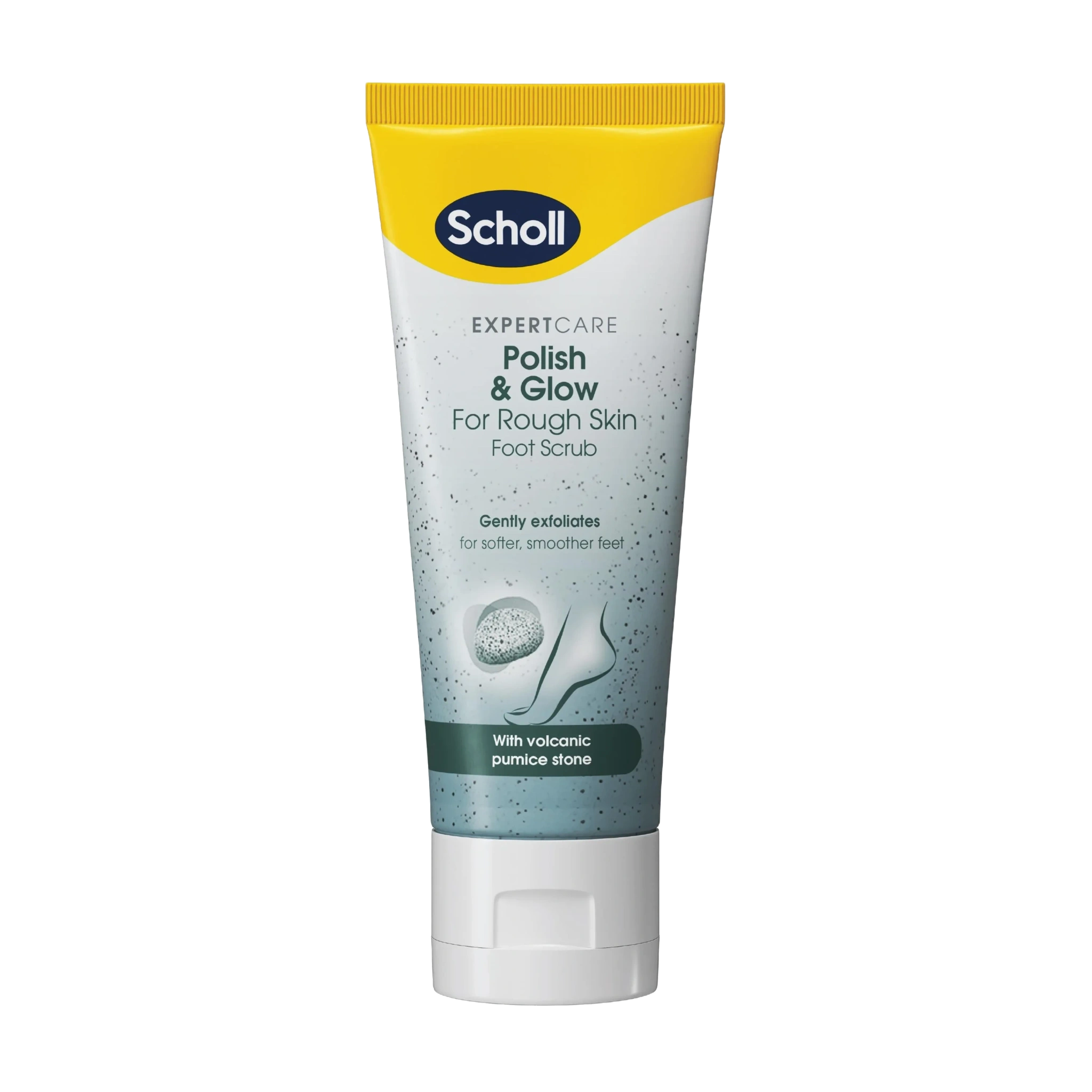 Scholl Expert Care Polish & Glow fotskrubb 75 ml