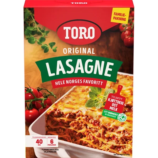Lasagne fampakke  1pk   320g