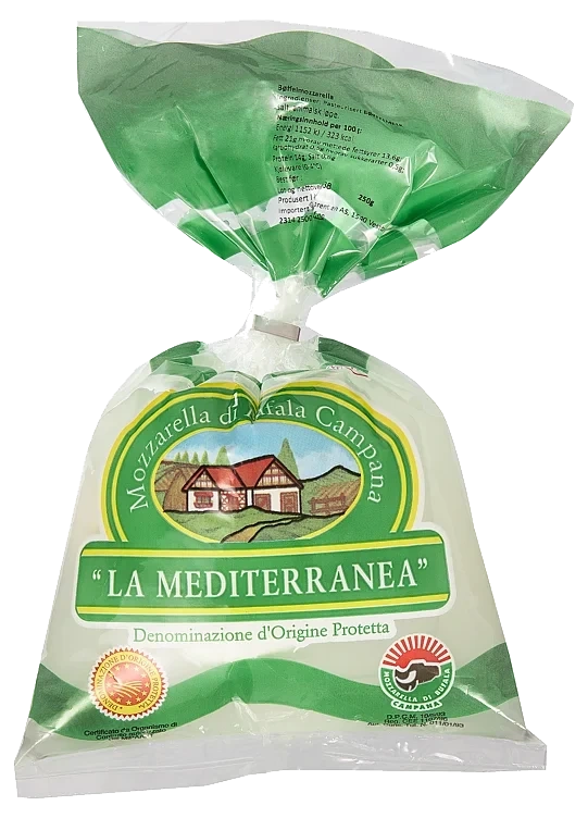 Mozzarella di bufala fersk dop 250g