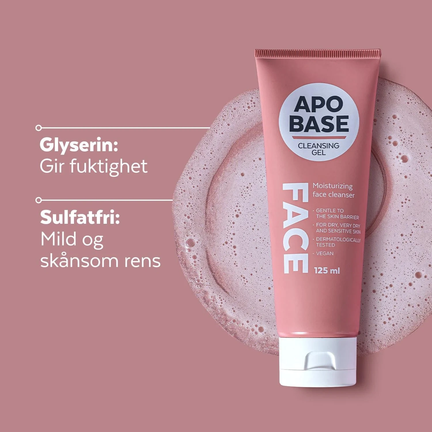 Apobase Cleansing Gel, 125 ml