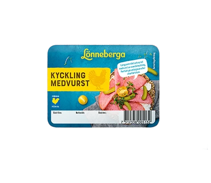 Kycklingmedvurst