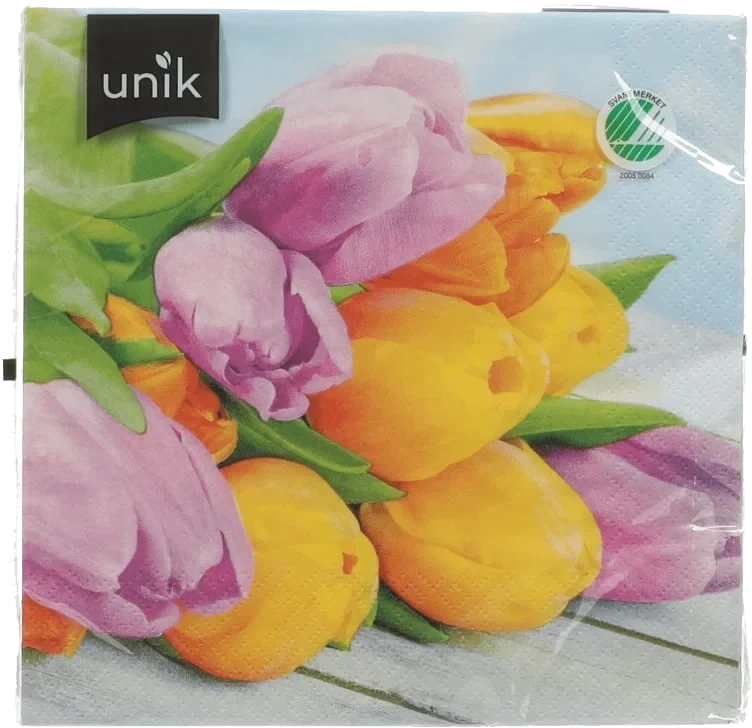 Serviett Tulipan 20stk Unik