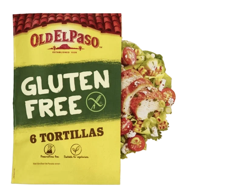 Old El Paso Gluten Free Tortilla 216g