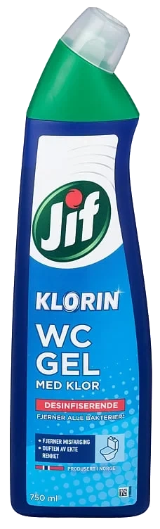 Jif klorin wc gel  750ml