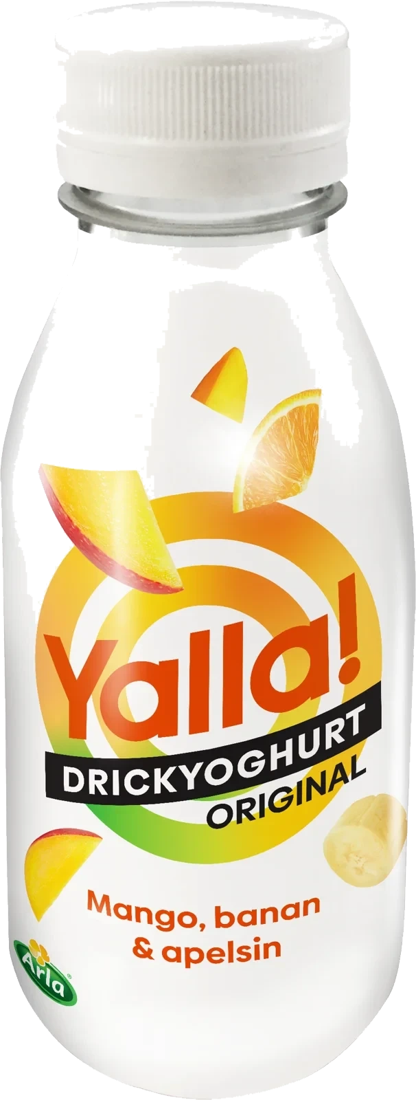 Yalla Drickyoghurt mango/banan/apelsin