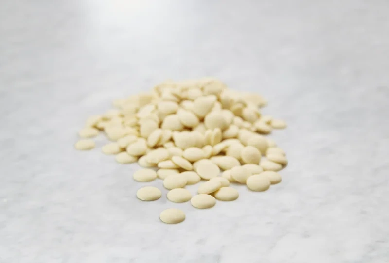 Chokladpellets vit