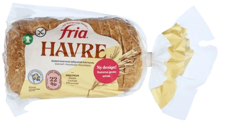 Fria Havrebrød Glutenfri 500g