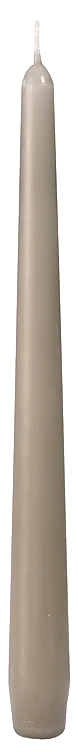 Antikklys 25cm 50pk Greige