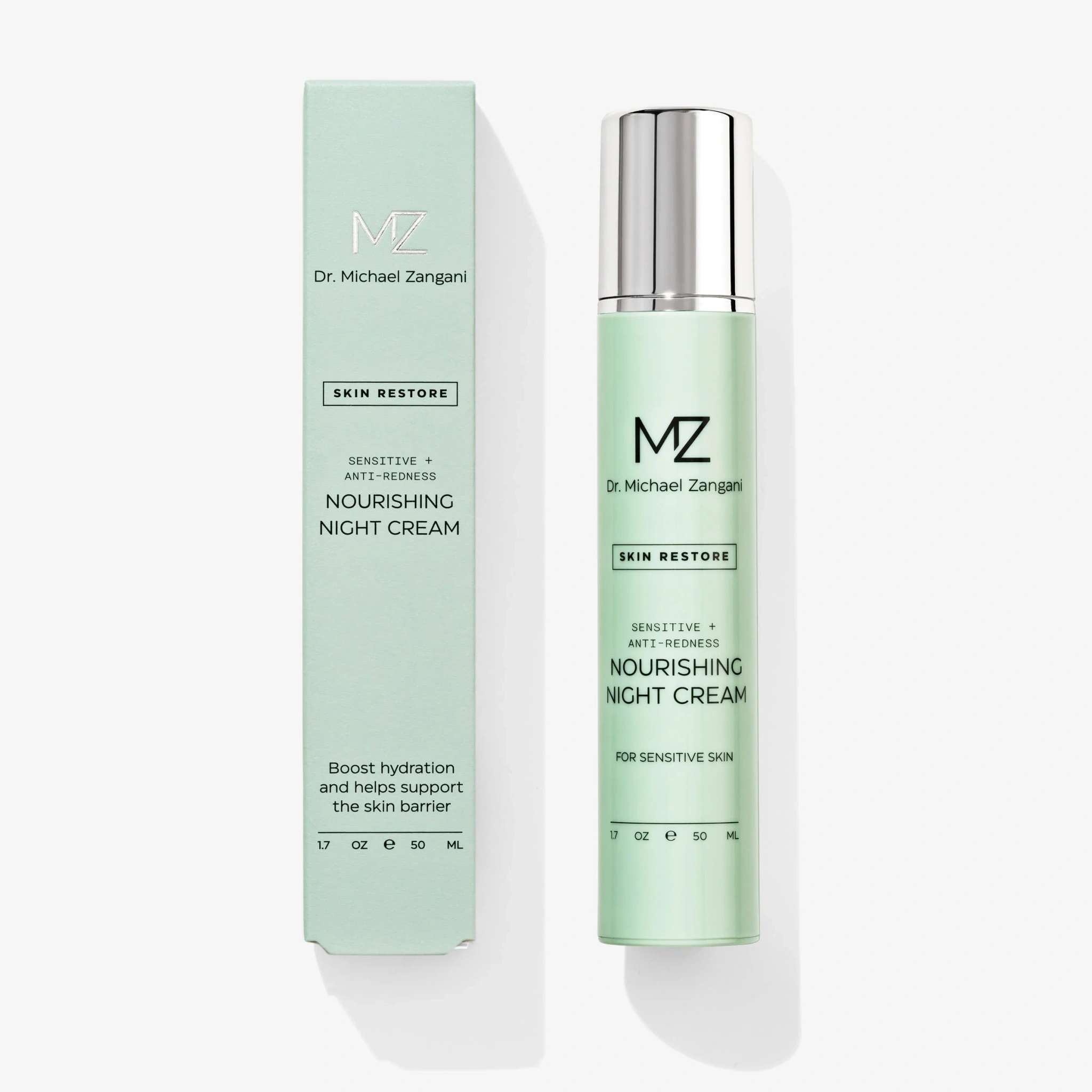 Dr. Michael Zangani Sensitive + Anti-Redness Night Cream, 50 ml