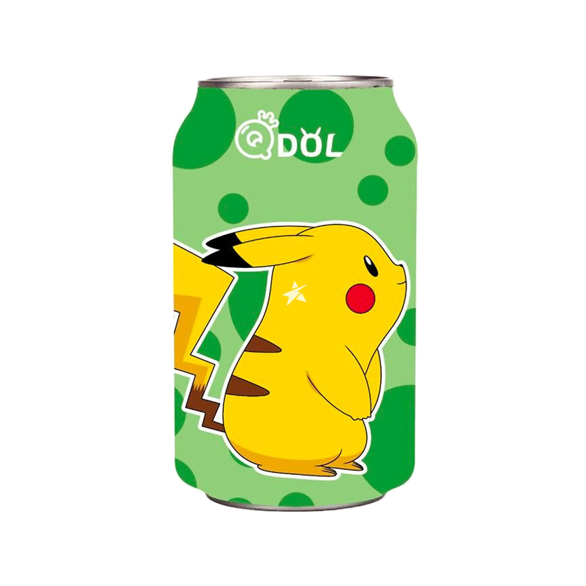 Qdol Pokémon Pikachu Lime Sparkling Water 330ml