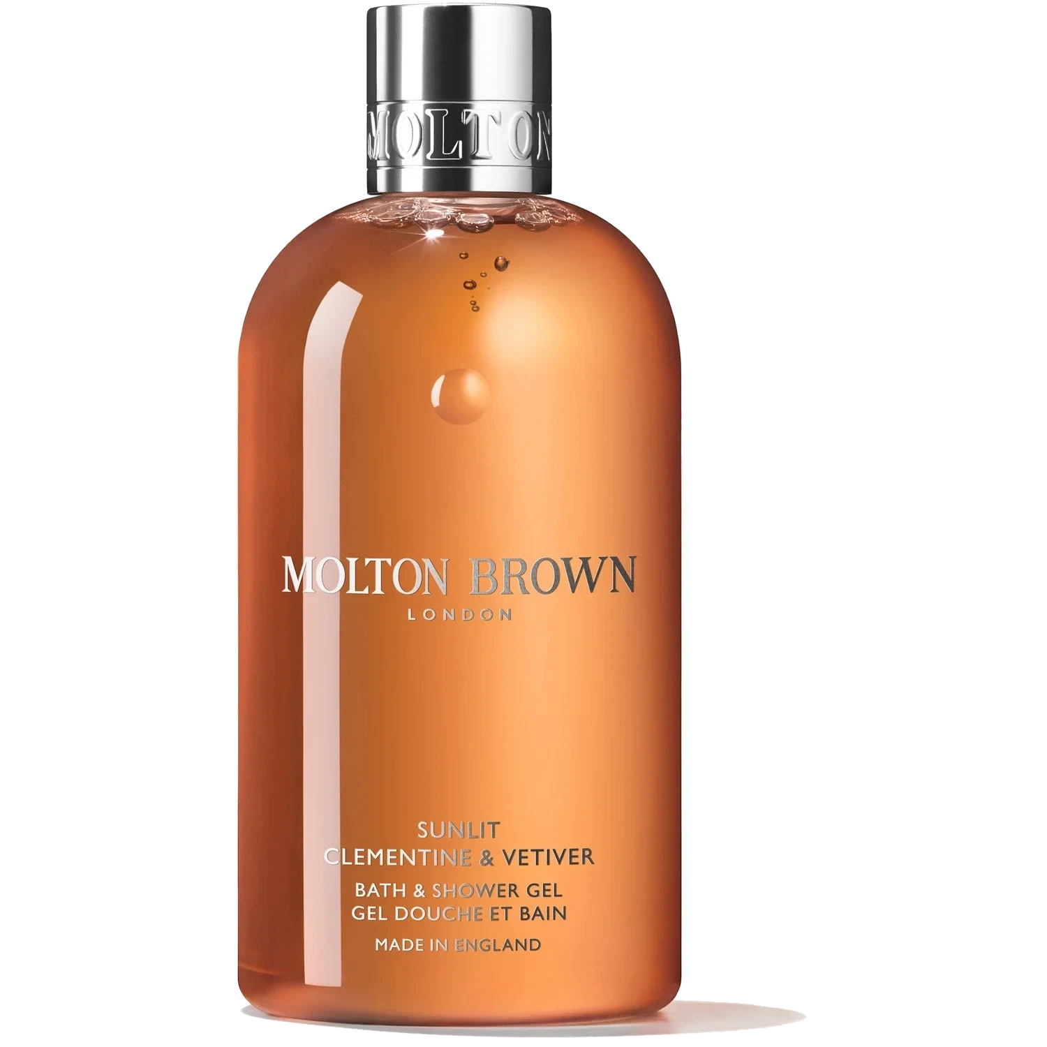 Molton Brown Sunlit Clementine & Vetiver Bath & Shower Gel 300 ml