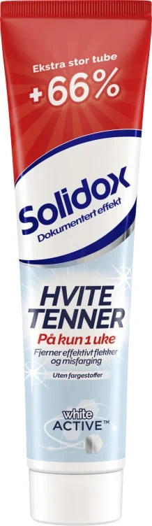 Solidox Tp Hvite Tenner 125ml