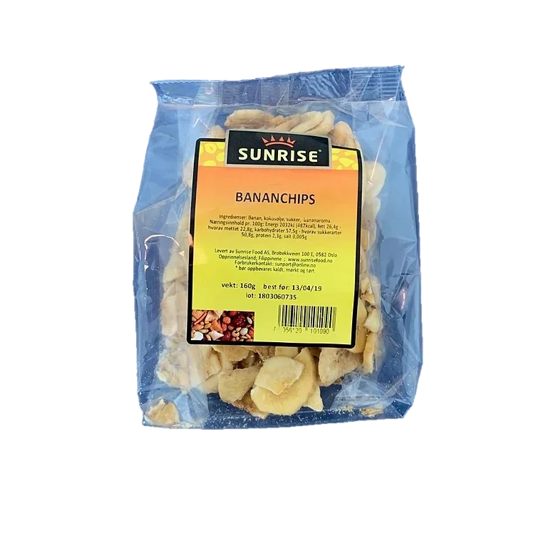 Banan chips  sunrise    250g