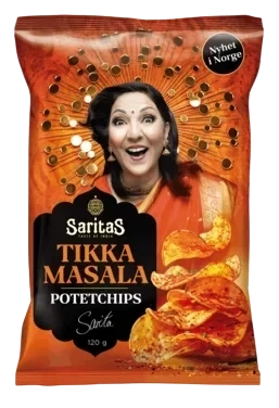 Tikka Masala Chips 120g Saritas