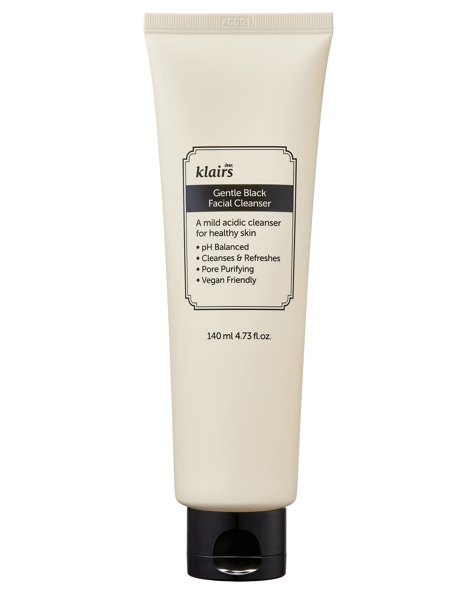 Gentle Black Facial Cleanser