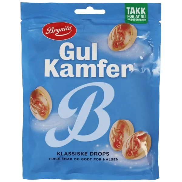 Gul Kamfer 170g Brynild