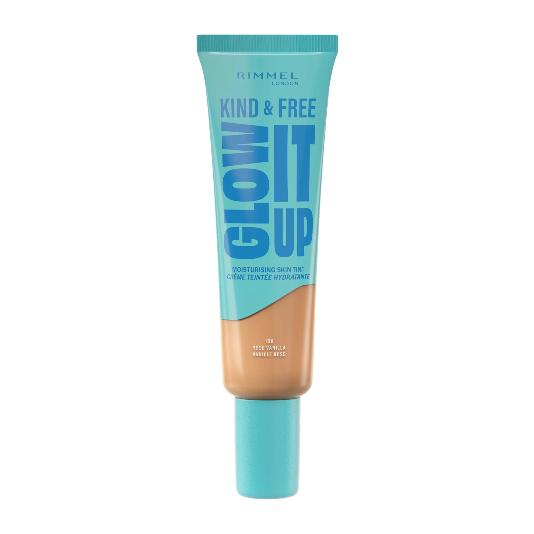 Rimmel Kind & Free Glow It Up Moisturising Skin Tint Rose Vanilla