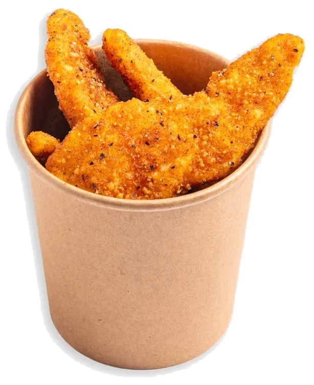 Crispy Sticks Av Kylling Bøtte Ca180g pr stykk
