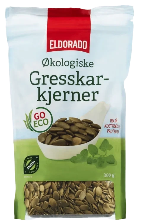 Gresskarkjerner Økologisk 300g Eldorado