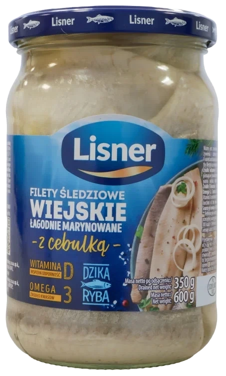 Sild Lisner Wiejskie 600g