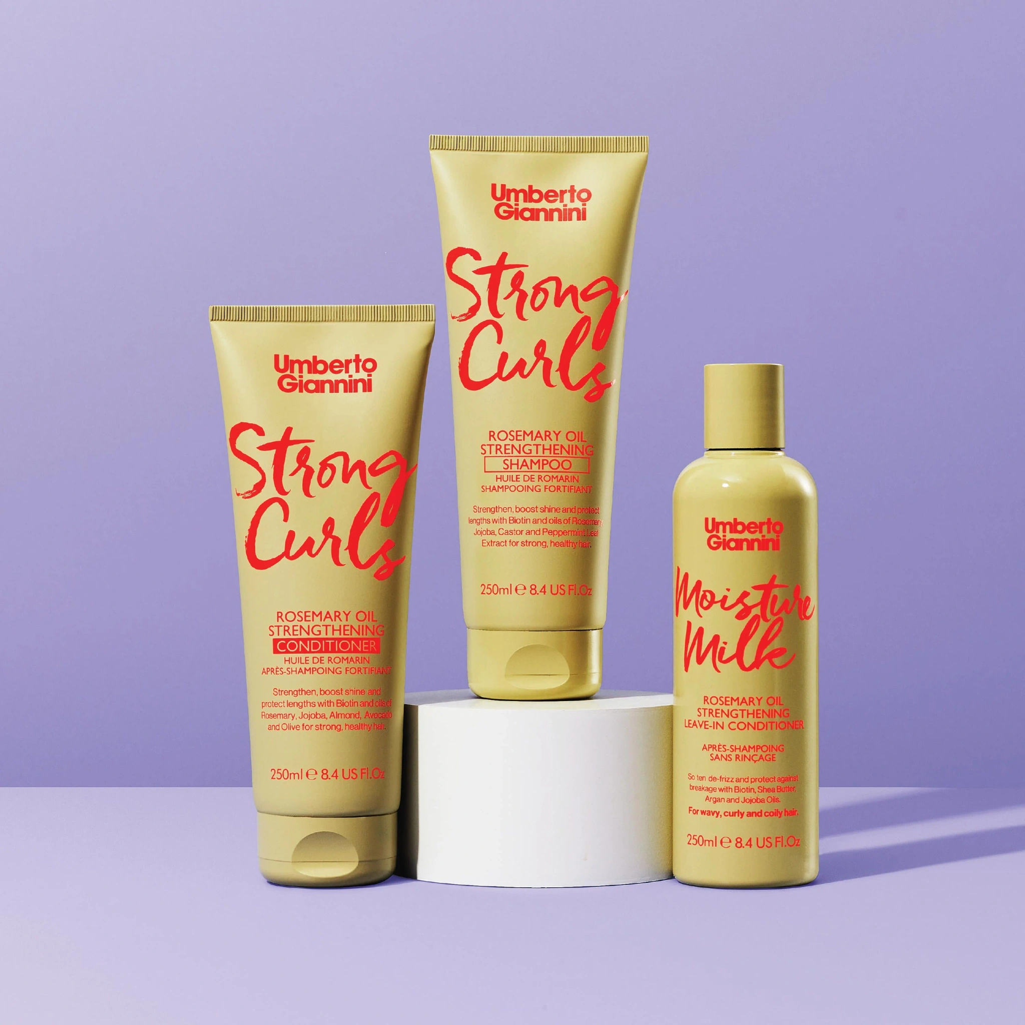 Umberto Giannini Strong Curls Leave-In Conditioner, 250 ml