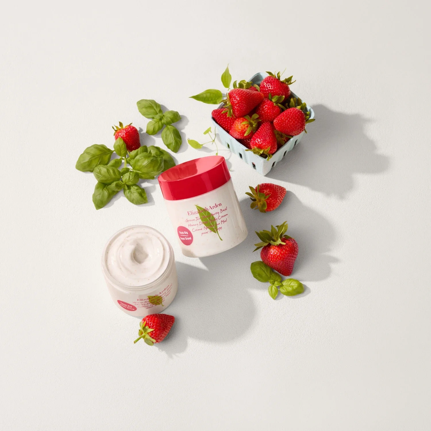 Elizabeth Arden Green Tea Strawberry Basil Honey Drops Body Cream