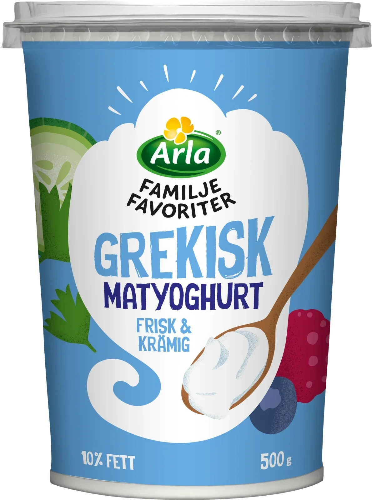 Familjefavoriter grekisk matyoghurt 10%