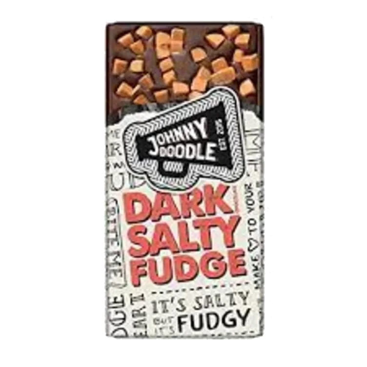 Johnny Doodle Dark Salty Fudge 150g