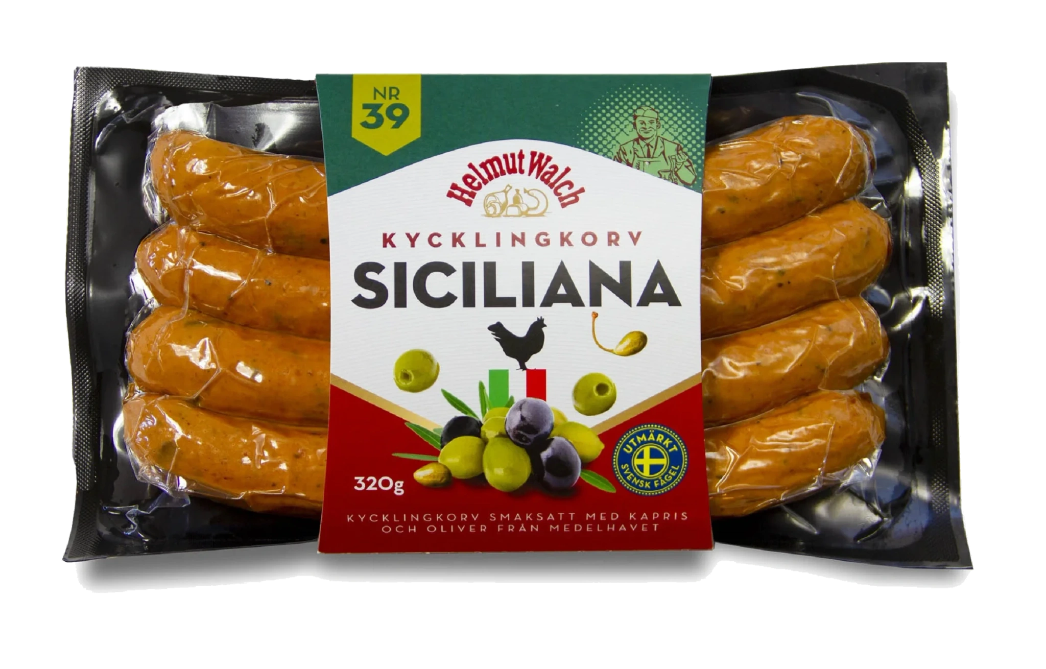 Kycklingkorv Siciliana
