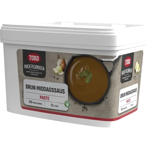 Toro Brun Middagssaus Paste 1,2kg