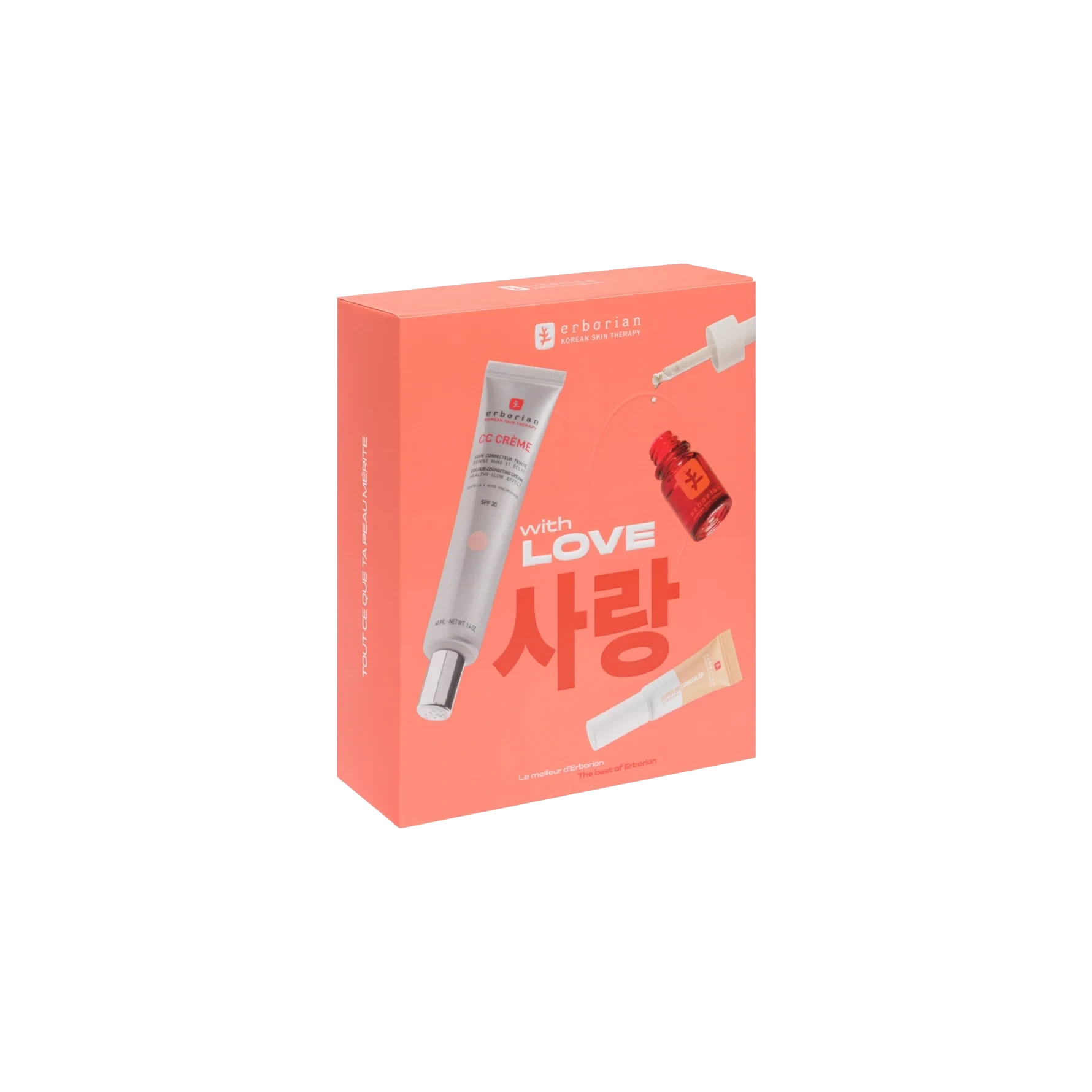 Erborian Skin Therapy + CC + SBBC Clair/Nude Gift Box