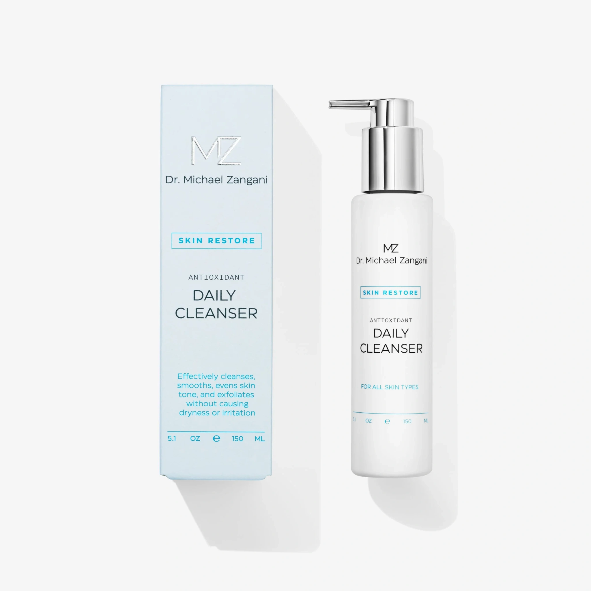 Dr. Michael Zangani Skin Restore Antioxidant Daily Cleanser, 150 ml
