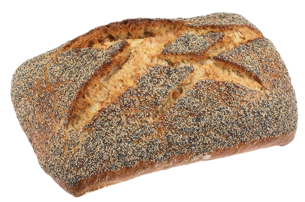 Coop Surdeigsbrød med Valmue Bs 670g