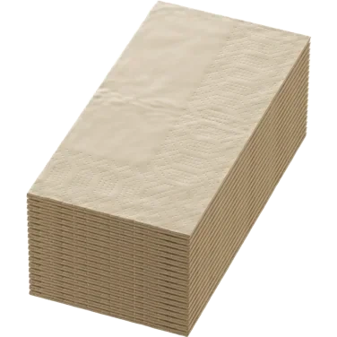 Serviett 2l33cm 1/8br Natural Brun