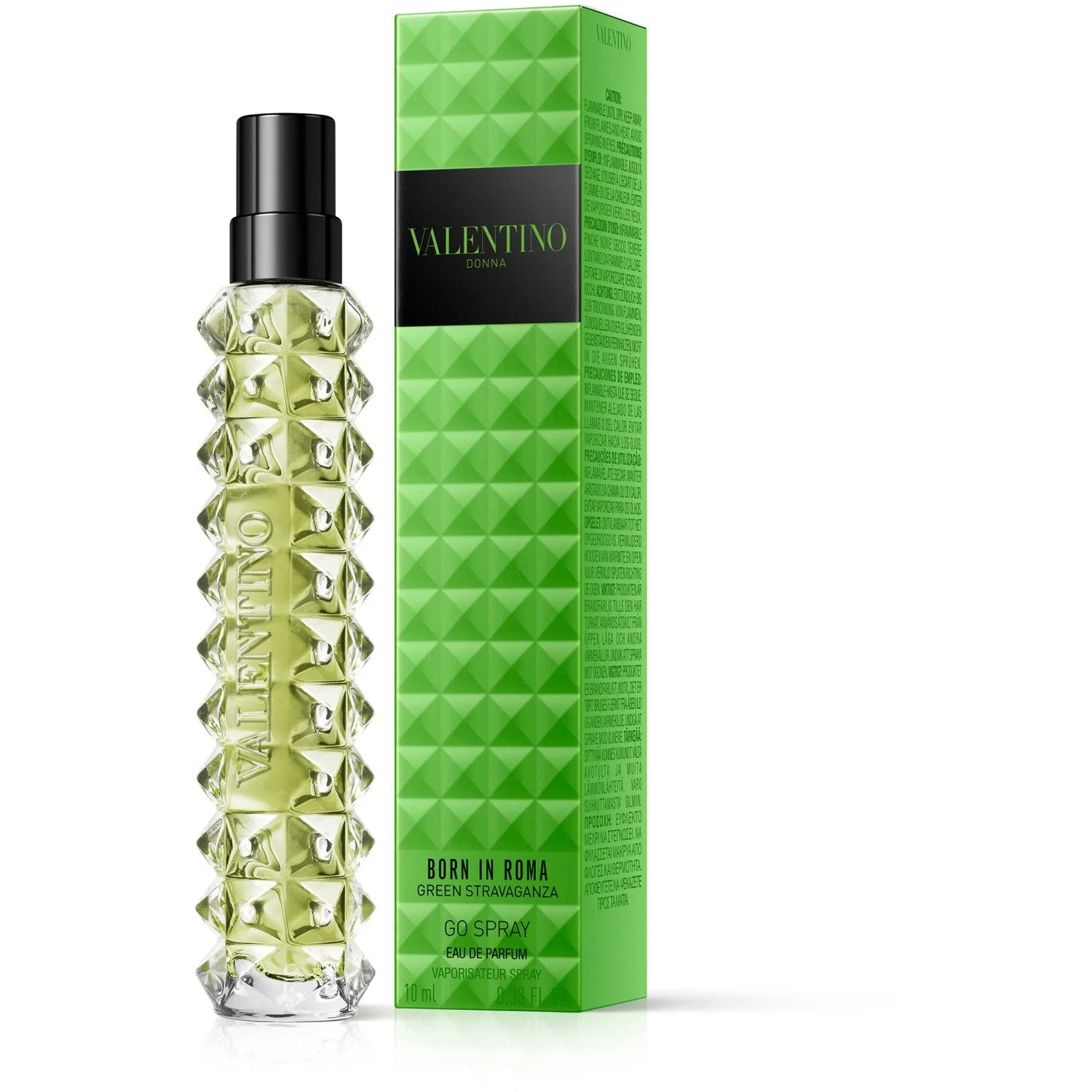 Valentino Born in Roma Donna Greenstravaganza