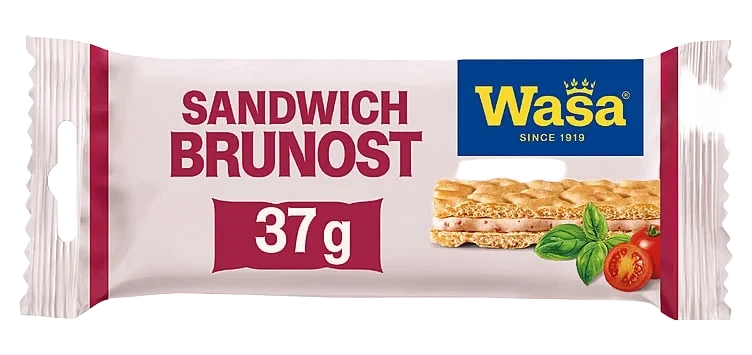 Wasa Sandwich Brunost 36g