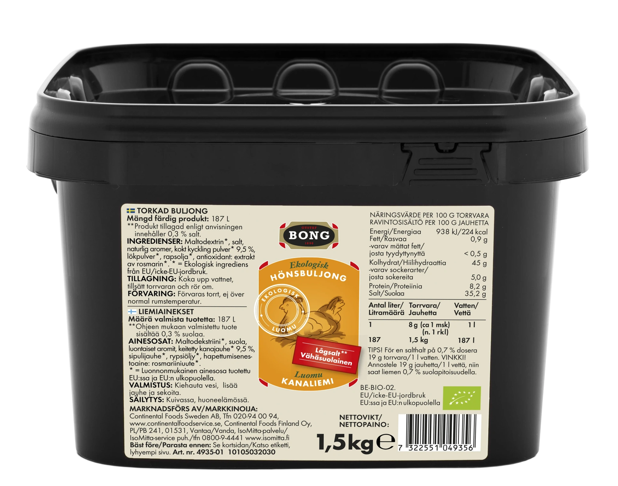 Eko Hönsbuljong 0.28%