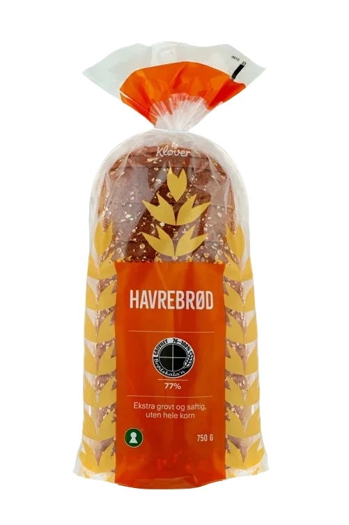 Havrebrød Skåret 750g Kløverbakeriet