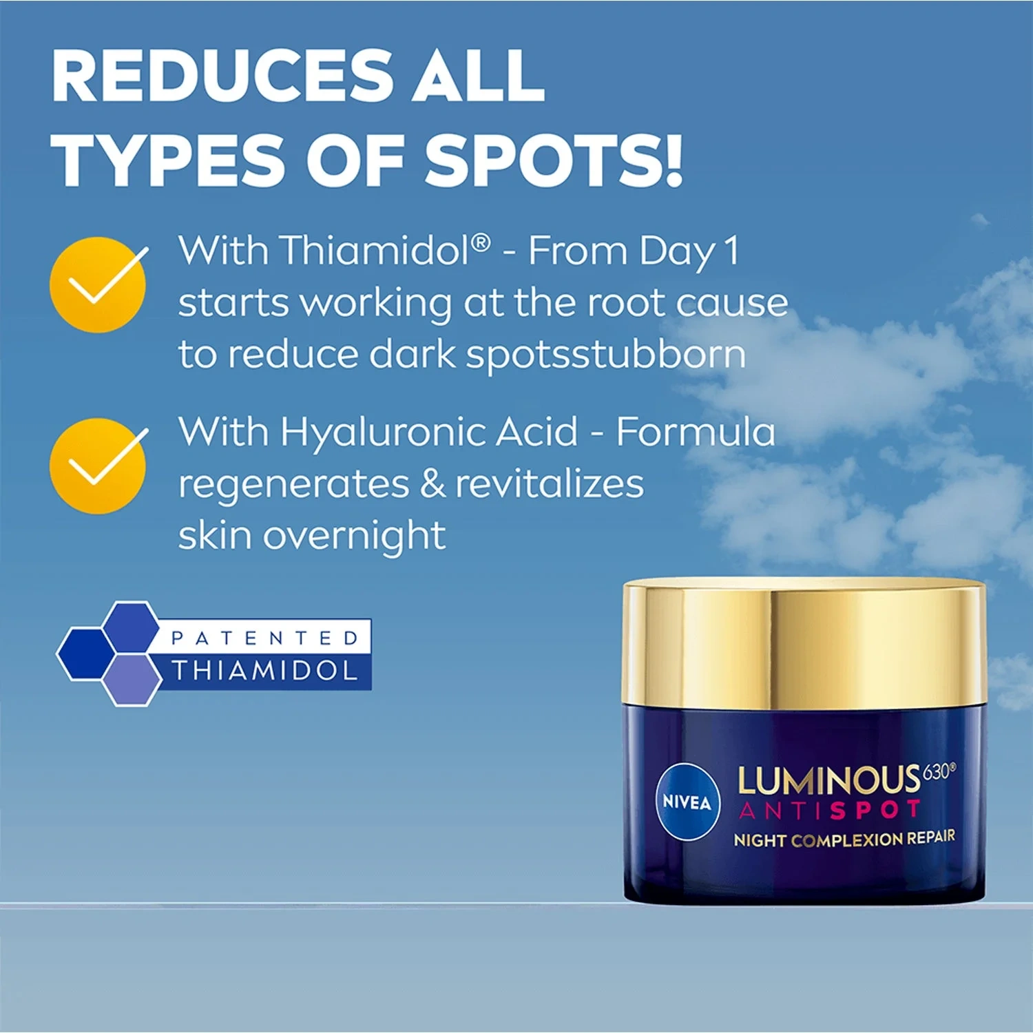 NIVEA Luminous630 Anti Dark-Spot Night Cream 50 ml