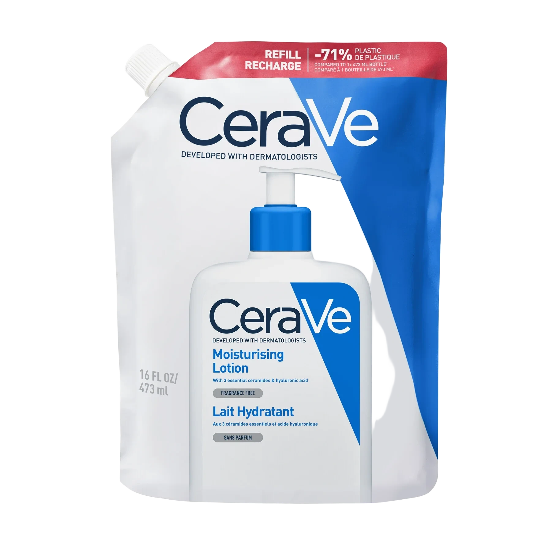 CeraVe Moisturising Lotion 473 ml, Refill