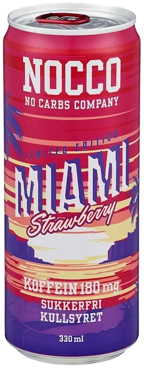 Nocco miami strawberry  24x0,33l