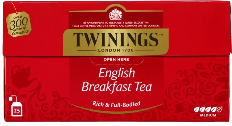 English Breakfast Tea 25pos Twinings