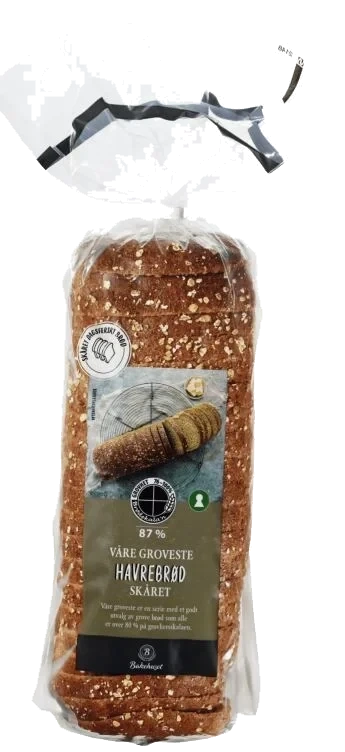 Havrebrød Skåret 750g Våre Groveste