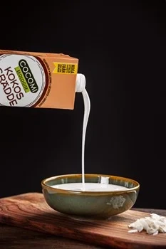 Kokosgrädde Eko 22% UHT, tetra