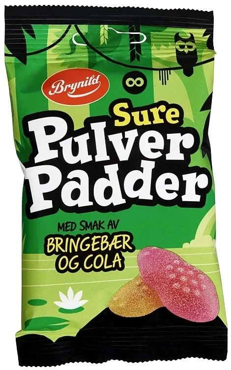 Brynild pulverpadder sur    70g