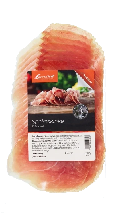 Spekeskinke eldhusrøykt  100g