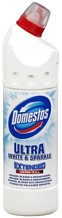 Domestos ultra white & sparkle   750ml