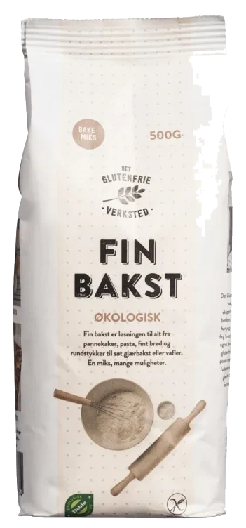 Fin Bakst Mel glutenfri Økologisk 500g Dgv