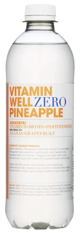 Vitamin Well Zero Pineapple 500ml